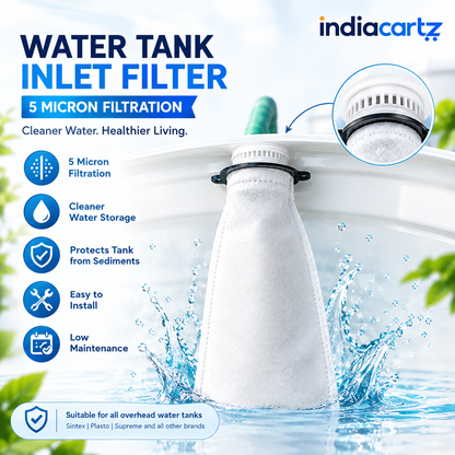 AquaPure 5-Micron Tank Inlet Filter 💧 | Indiacartz