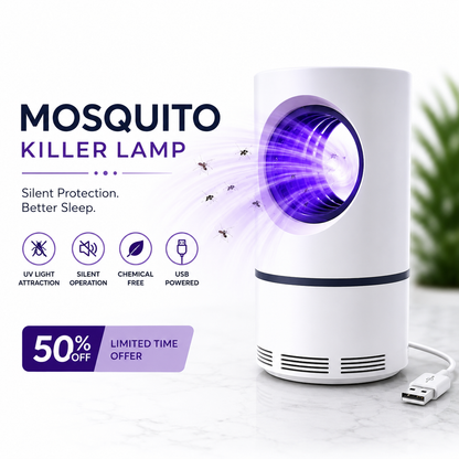 ⚡ 50% OFF Today – Portable Mosquito Killer Lamp