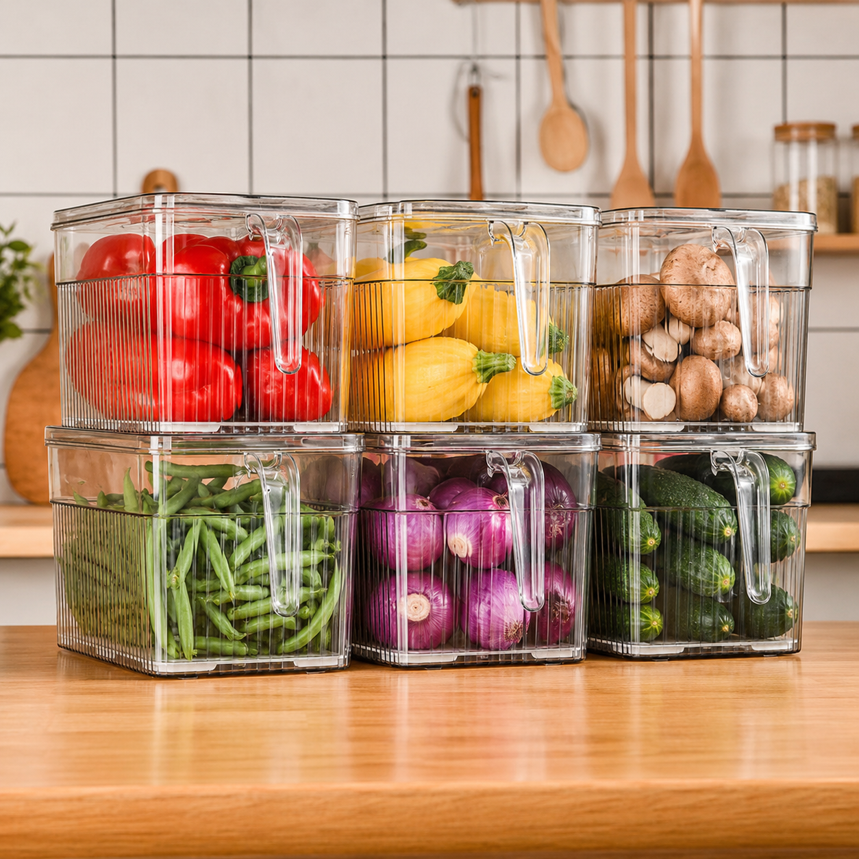 Unbreakable Multipurpose Kitchen Storage Basket 🧺- Buy 3 & Get 3 Free 🔥